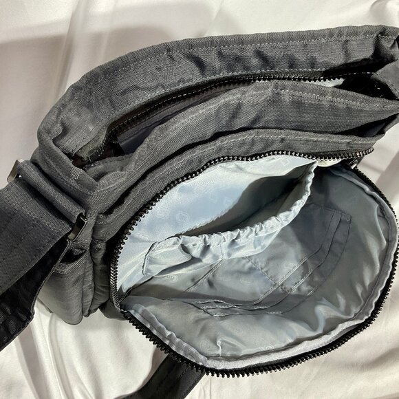 Lug Brand Grey Purse Infinity Collection Shimmy - Picture 5 of 16